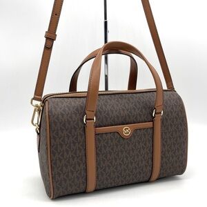 Michael Kors Medium Duffle Satchel Crossbody Bag